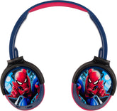 Marvel Spider-Man Bluetooth Wireless Headphones – 13H Playtime, Built-in Mic, Adjustable Fit, Wired & Wireless Modes - Colorland Toys